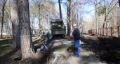 В Заречном активно ведется благоустройство "Юбилейного" сквера