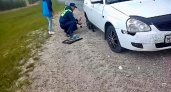 Пензенские сотрудники УГИБДД пришли на помощь девушке-водителю, которая стояла на трассе
