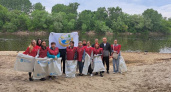 В Пензе в рамках акции «Вода России» очистили береговую линию на улице Чапаева