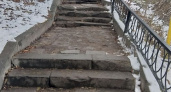 Пензенцам два года обещают ремонт лестницы к Спасо-Преображенскому монастырю