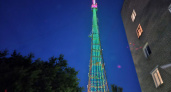 Пензенская телебашня загорелась зеленым, в честь высаженного 27-миллионного дерева