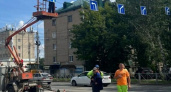 На пересечении ул. Кулакова и Суворова установили знак, разрешающий дополнительный поворот
