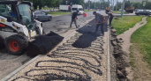В Пензе на шести улицах кладут асфальт и меняют бордюры