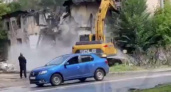 В Пензе на улице 9 Января снесли здание бывшего военкомата 