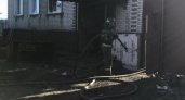В Бессоновке 20 огнеборцев тушили полыхающий одноэтажный дом 