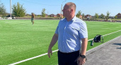 Стройку "умной" спортплощадки в Заре посетил Иван Николаев