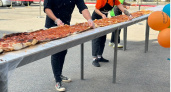 Пиццу размером в 12 метров испекли в Кузнецке Пензенской области