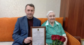 В Пензе ветерана ВОВ, Анастасию Никитину, поздравили со 100-летним юбилеем