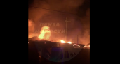 В Пензе на улице 2-й Офицерской загорелись сразу четыре дома
