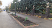 В Сердобске отремонтируют по гарантии бюсты на «Аллее героев»