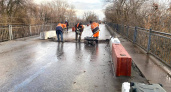 На мосту через реку Пензу проходит ремонт деформационных швов 