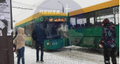 В Пензе троллейбус и автобус столкнулись на улице Терновского 20 ноября