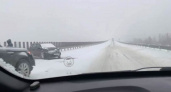В Пензе из-за снегопада произошла серия ДТП