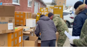Более 60 тонн гуманитарного груза подготовили к отправке в Пензенской области 