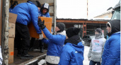 Более 3200 новогодних подарков привезли из Пензы в Запорожскую область и ДНР
