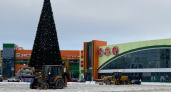 В Пензе от снега очищены территории торговых центров