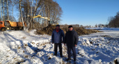 В Пензенской области начали расчищать ложе пруда на реке Инра