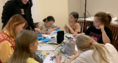 С детьми из Белгорода провели мастер-класс в Пензе по созданию трехмерной открытки