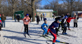 На новой лыжной базе в Сердобске прошли школьные соревнования 