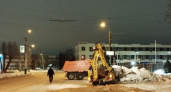 За сутки коммунальщики вывезли 6075 кубометров снега с улиц Пензы 