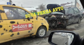 В Пензе произошло столкновение 5 автомобилей 