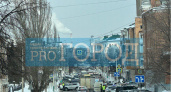 В Пензе улица Володарского стоит из-за ДТП