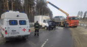 Спасатели помогли водителю после опрокидывания автофургона в Городищенском районе