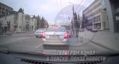 Момент аварии на Кирова в Пензе с ребенком и мотоциклистом попал на видео