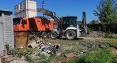 147 кубометров мусора вывезли в понедельник из Железнодорожного района Пензы