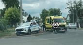 В Бессоновке Пензенской области в аварию попал скутерист: работает реанимация