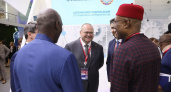 Делегация Нигерии ознакомилась с пензенским стендом на ПМЭФ
