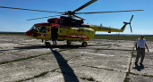 Месячного малыша отправили на вертолете из Саратова в Пензу