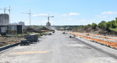 Строительство новой дороги у микрорайона Лугометрии завершено на 70%