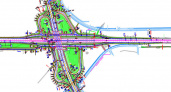 Опубликована схема движения по новой развязке на трассе М-5 в Пензе 