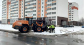 В Пензе в уборке снега участвует более 110 единиц техники