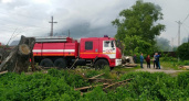 В Нижнем Ломове из горящего здания эвакуированы 10 человек