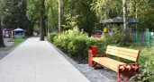 Олег Денисов проверил, как благоустраивается парк Белинского