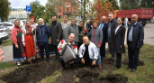 В центральных скверах Пензы высадили дубы как символы мира и единства при поддержке предпринимателей и общественников