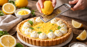Рецепт лимонного пирога со сметанным тестом. Лимон целиком — для яркого вкуса 