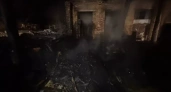 В Сосновке при пожаре погиб пожилой мужчина