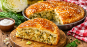 Капустный заливной пирог "Три стакана": в 100 раз вкуснее шарлотки - и намного проще готовить 