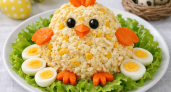 Сначала смеются над видом, потом съедают всё: салат «Пасхальный цыплёнок» - делается из того, что есть в холодильнике