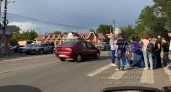 На улице Свободы в Подлесном юный питбайкер врезался в «Ладу»