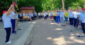 День России на Олимпийской аллее отметили фестивалем скандинавской ходьбы