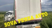 В Белинском районе в ДТП пострадал водитель фуры