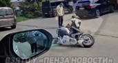 Соцсети: на ул. Пацаева в Пензе произошла авария с юным мопедистом