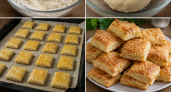 Заливаю муку кипятком и на противень: самое вкусное печенье на завтра - без яиц и соды