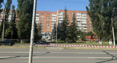 На проспекте Строителей пешеходный переход перенесли в безопасное место