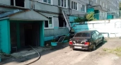 В Чаадаевке при пожаре пострадал человек