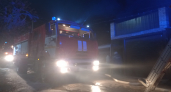 В Пензенской области полностью сгорел дом площадью 140 квадратных метров